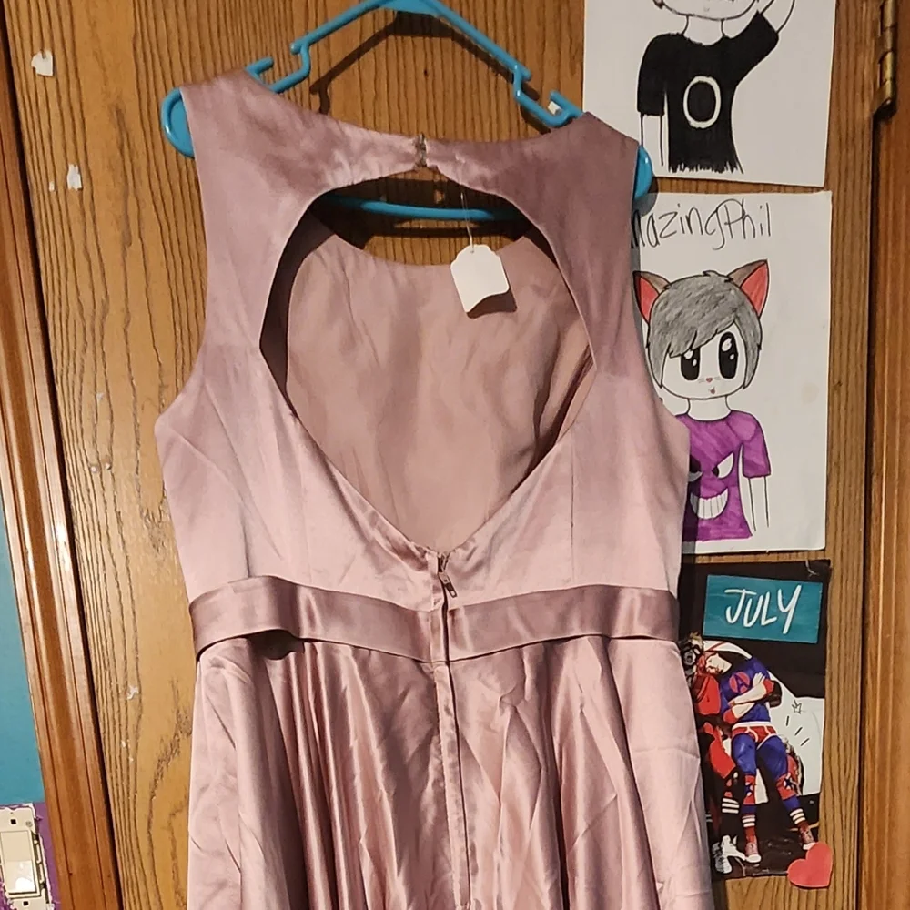 Azazie Mauve Formal Dress - Picture 3 of 3